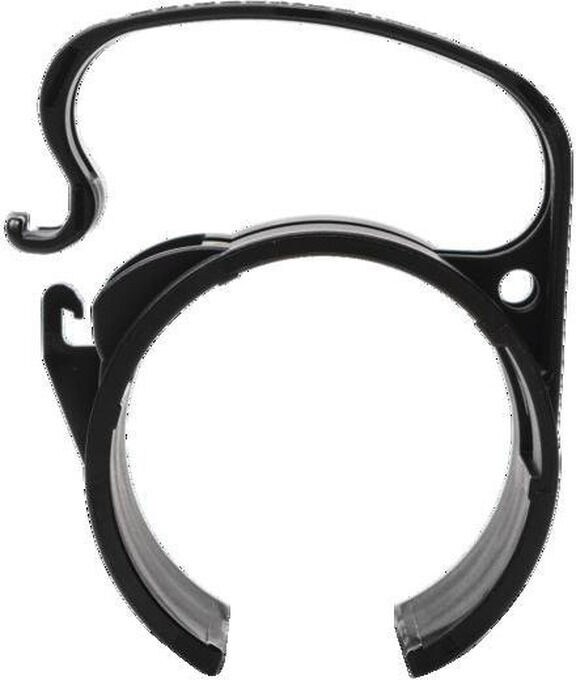 Sonstige Snap Befestigungsklammer Light Schwarz 4x