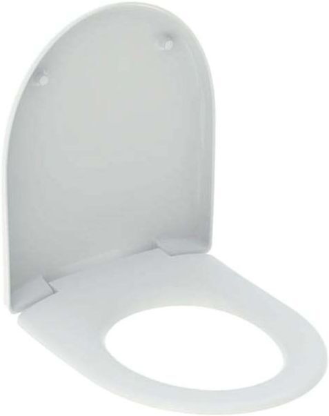 Geberit Renova WC-Sitz 573010000 weiss, Scharniere Edelstahl