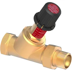 Danfoss, Zubehör Sanitärinstallation, AVDO 25 Ausgleichsventil, Muffe/Nippel, Einstellbereich: 0,05-0,5 bar, Anschluss Rp 1" - R 1