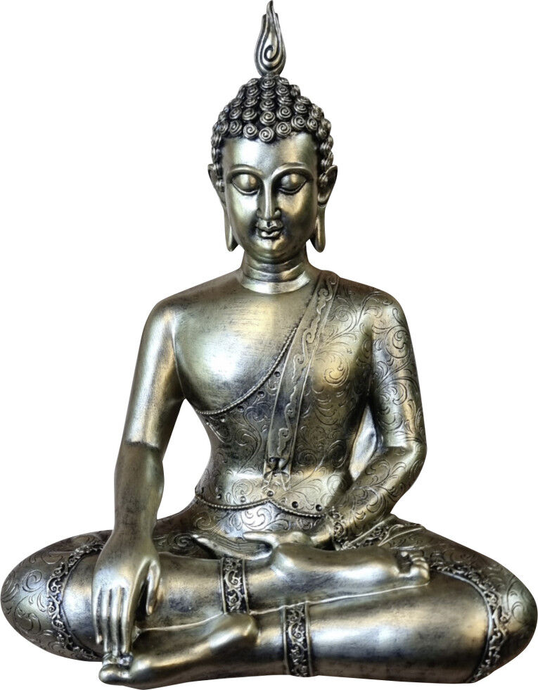 FD Dekofigur Buddha 33 cm bunt