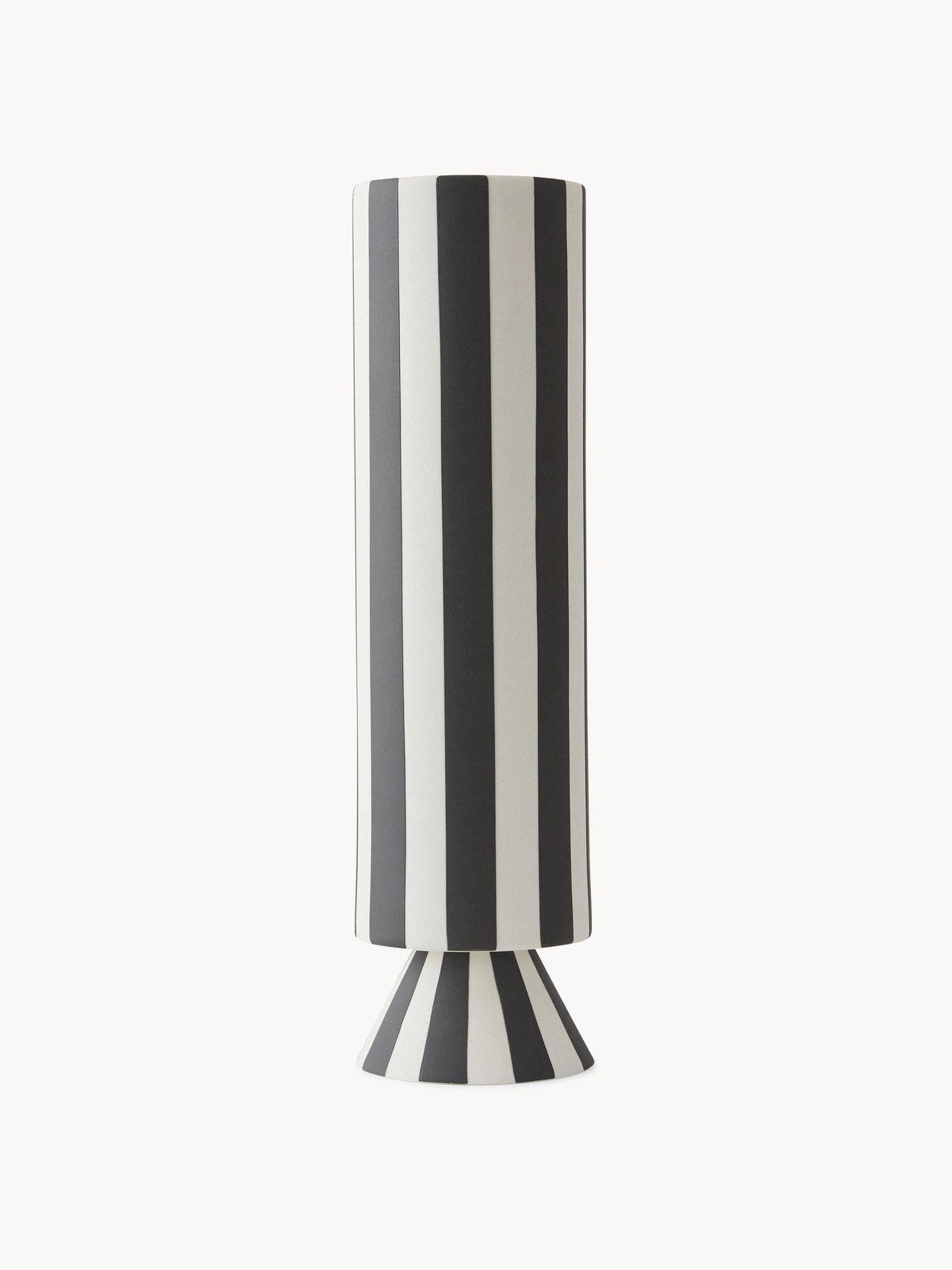 Handgemaakte vaas Toppu Oyoy Living Design Hoogte: 31 cm