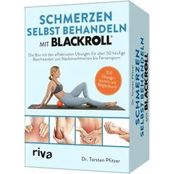 Schmerzen selbst behandeln mit BLACKROLL - Kartenset, Ratgeber von Torsten Pfitzer