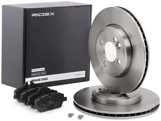 RIDEX 3405B0380 Brake discs and pads set