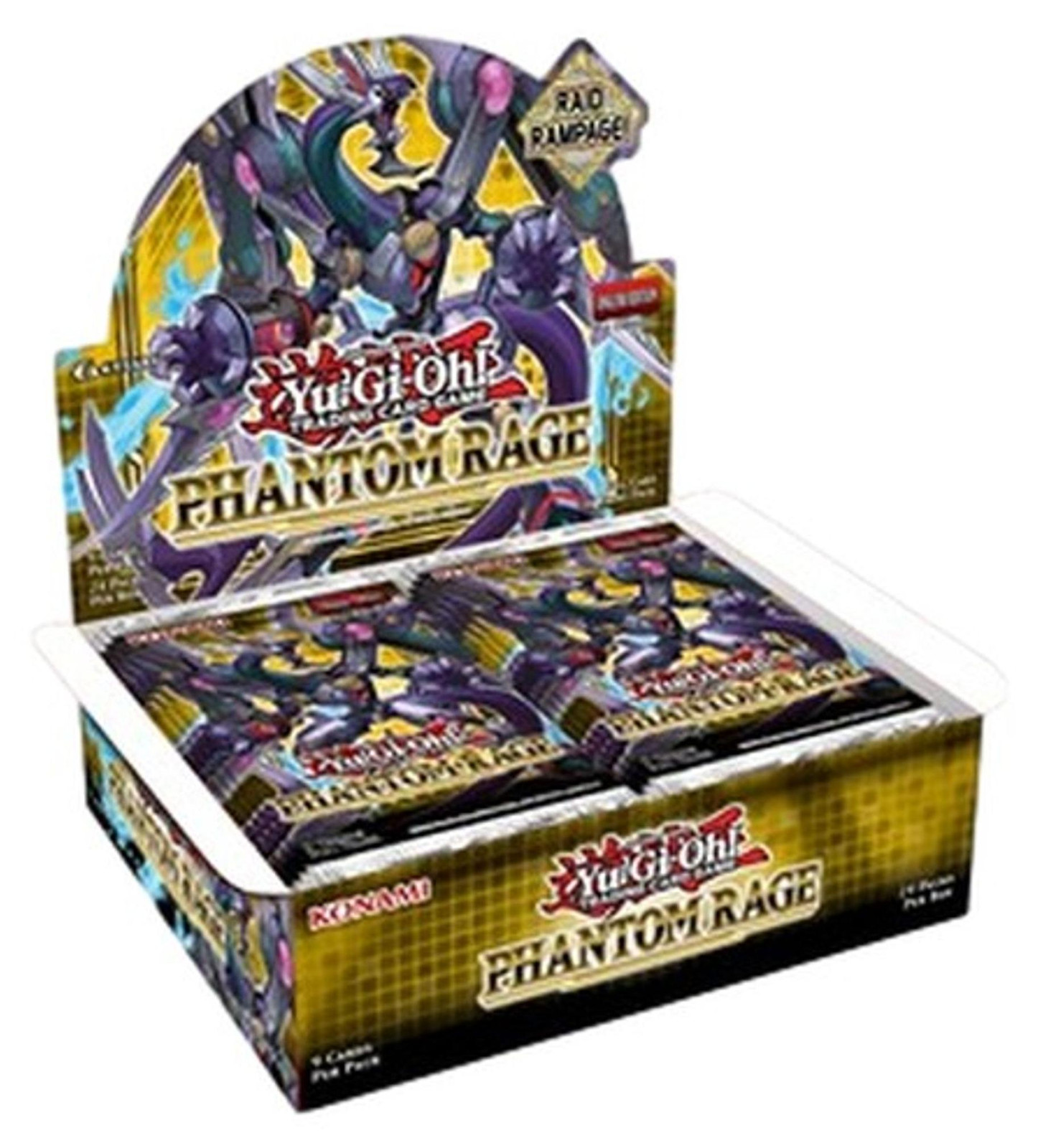 Konami Yu-Gi-Oh! Phantom Rage Booster Box