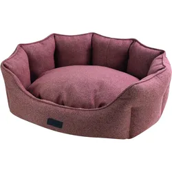 NOBBY Komfort Bett oval ANDA Komfort Bett oval ANDA rot 45 x 40 x 19 cm
