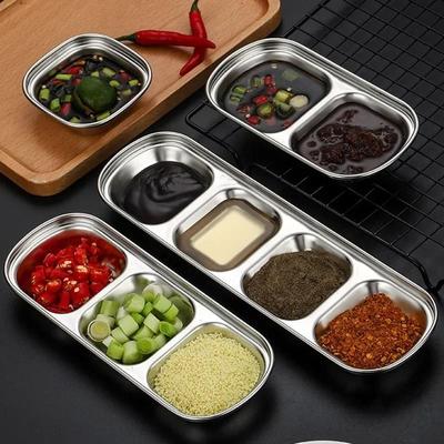 Uplift Picks GoldenServe Stainless Steel Seasoning Dish And Dipping Bowl gold (3)