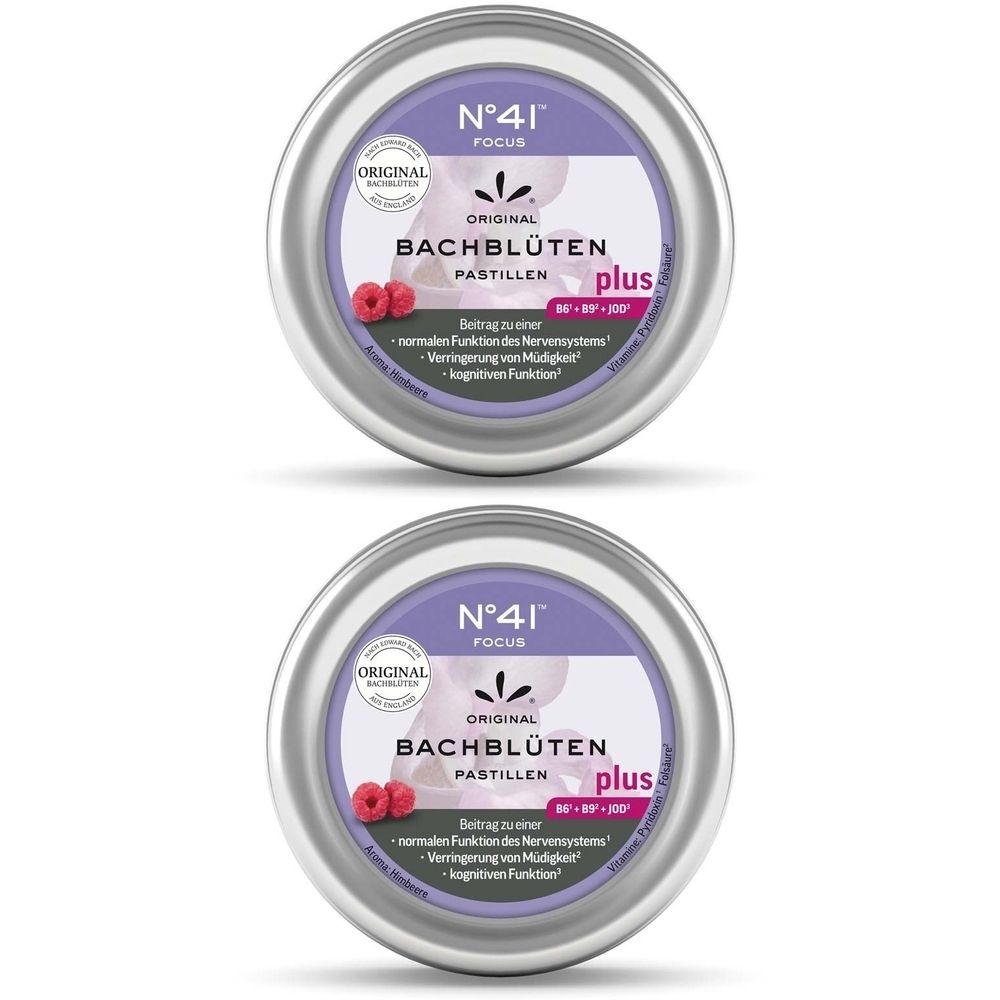 Konzentration Bach Dr.bach x2 2x50 g Pastillen