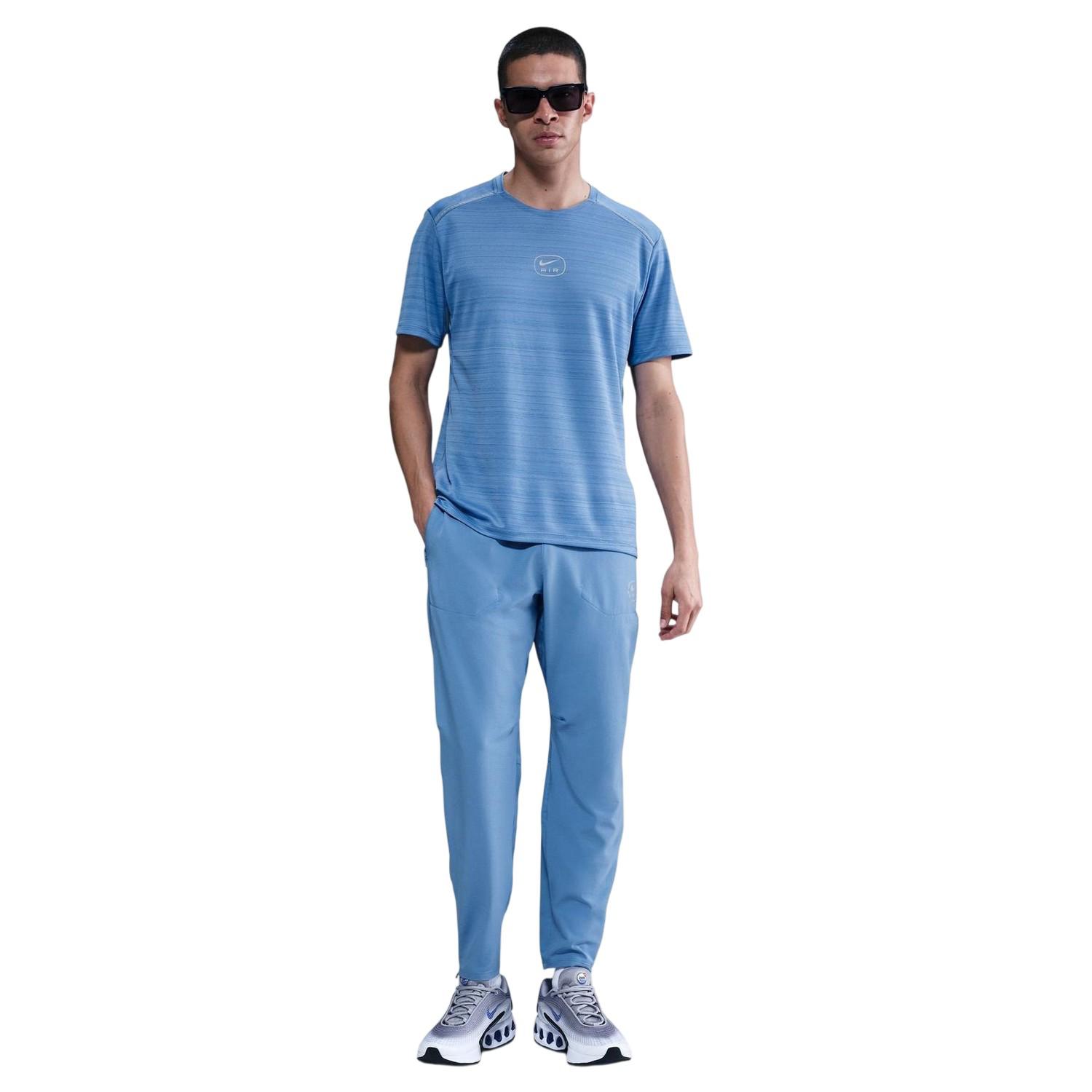 Nike - "Air" T-Shirt für Herren, Athletisch, Regulär (Blau)