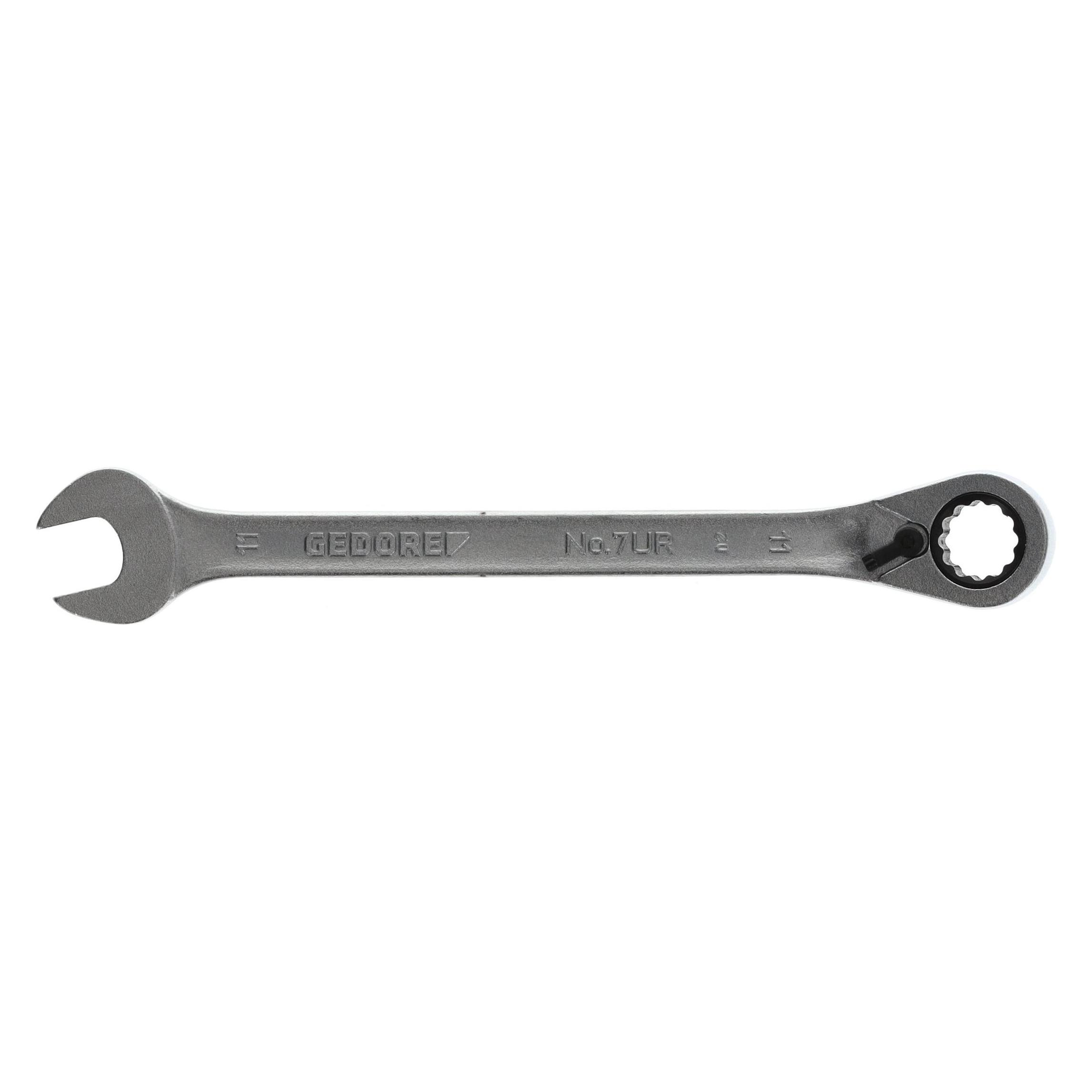 Gedore 7 UR 11 Maulschlüssel mit Ringratsche, umschaltbar, UD 11 mm (11 mm) (2297280)