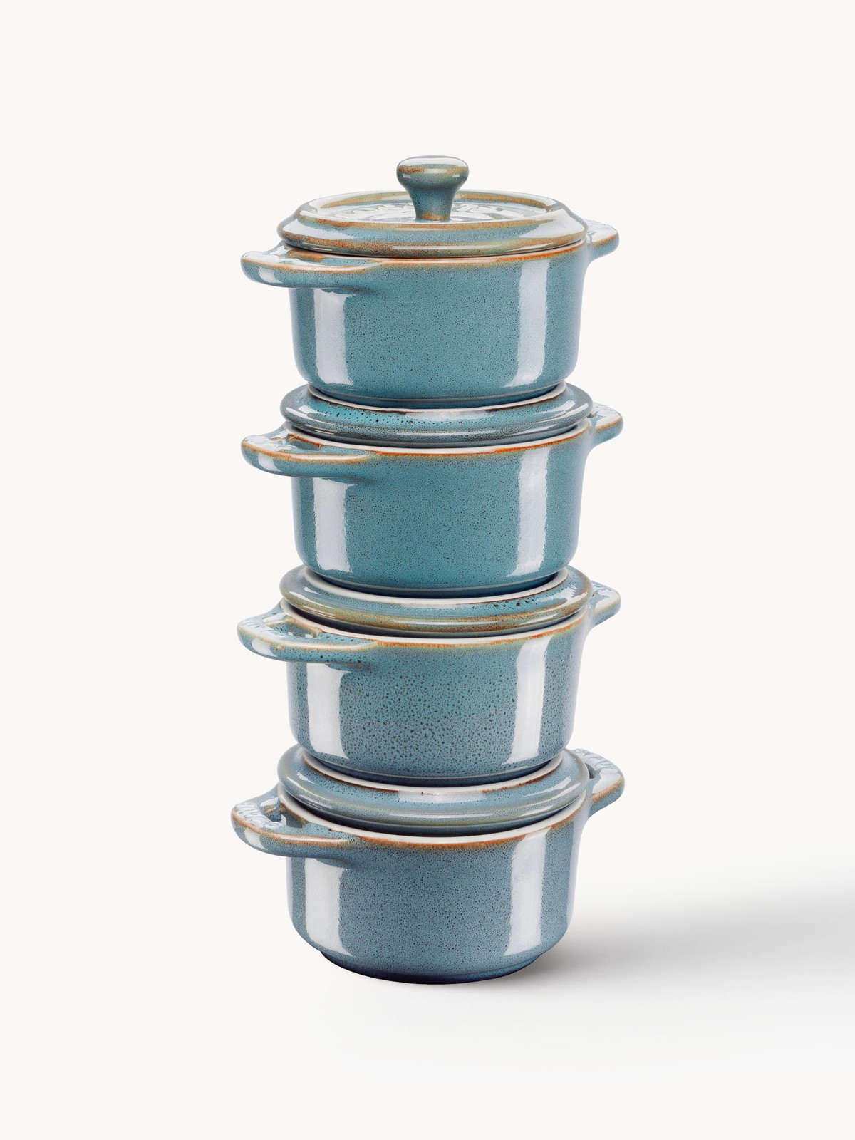 Staub Mini Cocotte Kleine Stoofpotjes, 4-delig