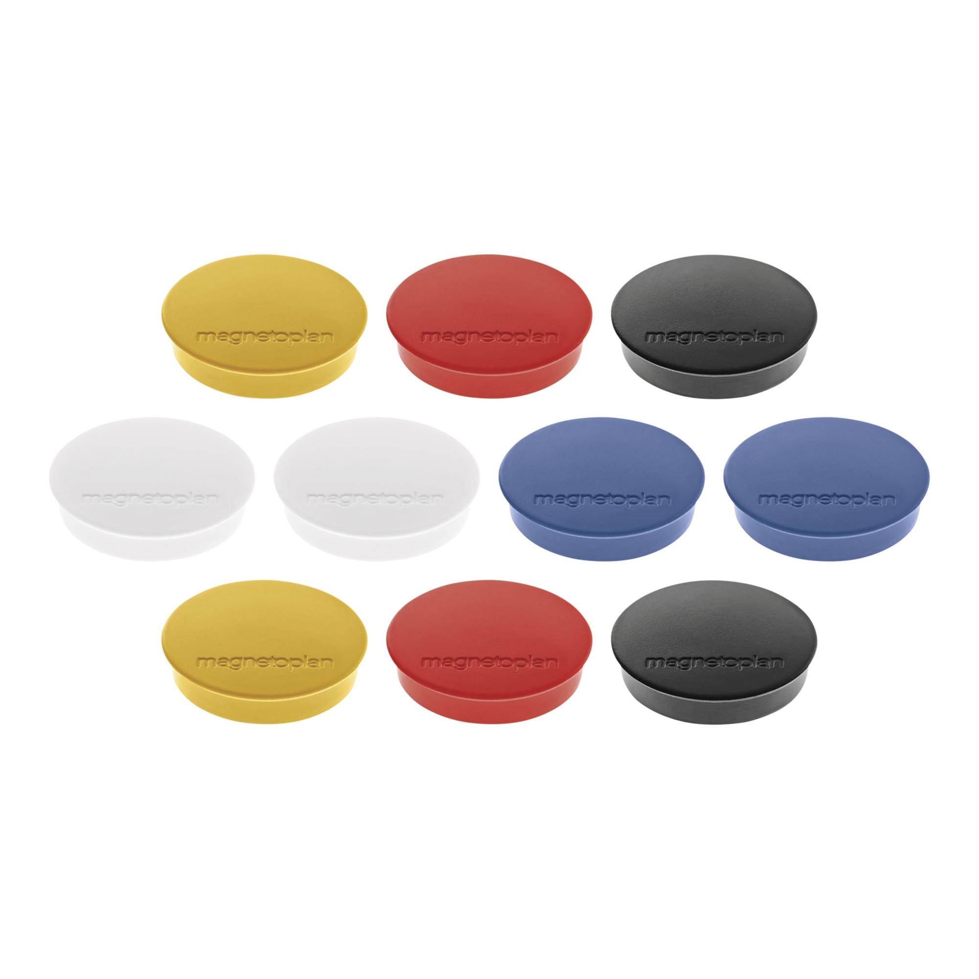 Magnetoplan Magnet Discofix Standard, 10 Stück (1664210)