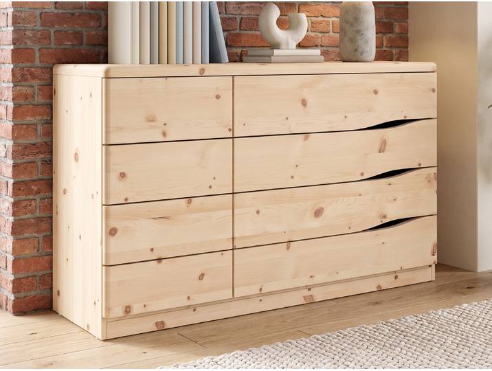 Zirbenkommode „Sophie“ 150 cm Massivholz Zirbe