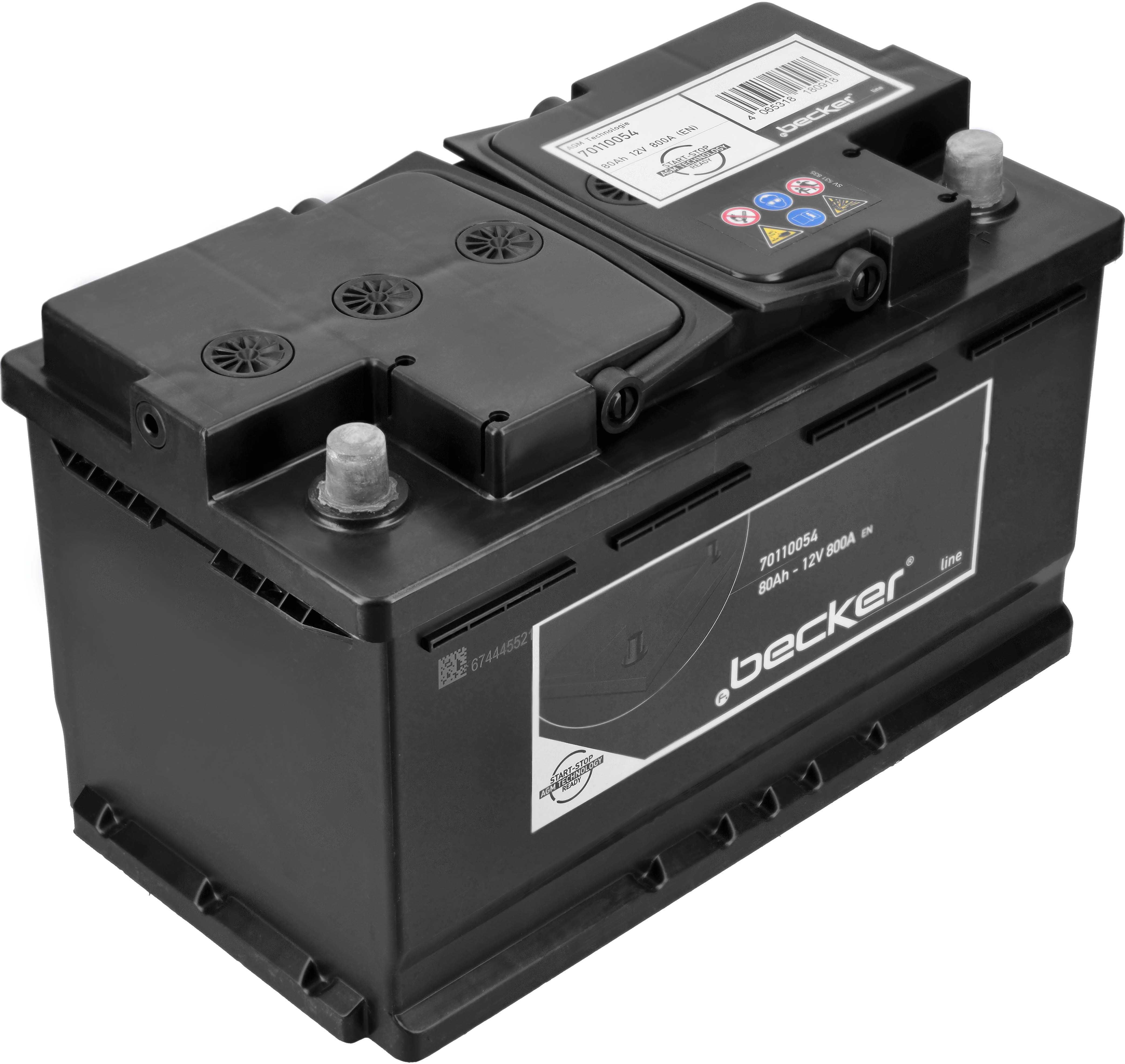 F.Becker Starterbatterie 70110054