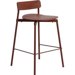Fromme Wood Barhocker 65 cm, bordeaux