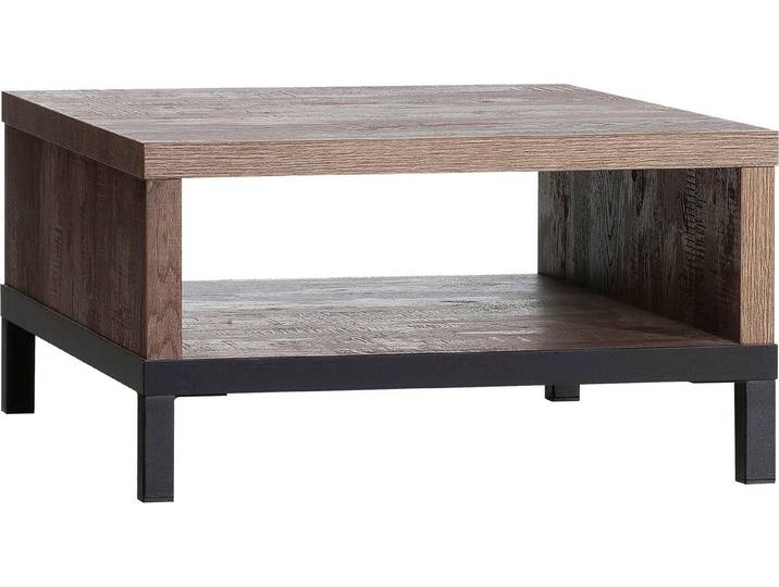 OMG Design Couchtisch Stanley (1-St), Zeitloser Landhausstil, mit Metallgestell
