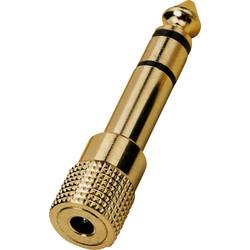 Monacor HA-37G Audio Adapter [1x Klinkenstecker 6.35 mm - 1x Klinkenbuchse 3.5 mm] 0060330
