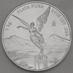 Silbermünze 1kg "Libertad" 2015 (Mexiko)
