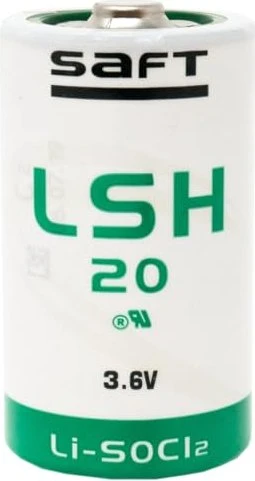 SAFT LSH20 Lithiumbatterie 3,6 V, 13000 mAh