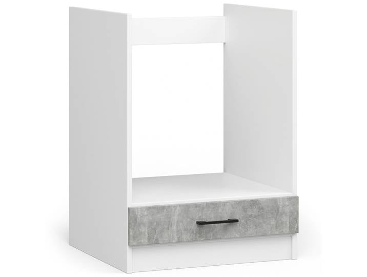 Backofen-Unterschrank S60 – OLIWIA – Hellgrau Matt