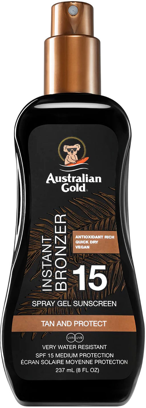 AUSTRALIAN GOLD Spray Gel With Bronzer SPF15