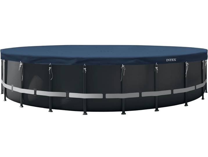 Pool-Abdeckplane INTEX Deluxe , blau, 732, Polyethylen (PE), Planen, Pool-Abdeckplane, Ø 732 cm