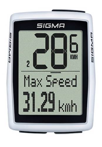 Sigma BC 12.0 WR Fahrradcomputer Kabelübertragung mit Radsensor