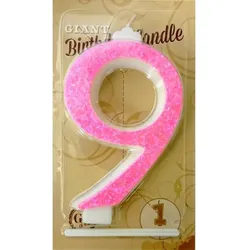 Große rosa Kerze, Nr. 9