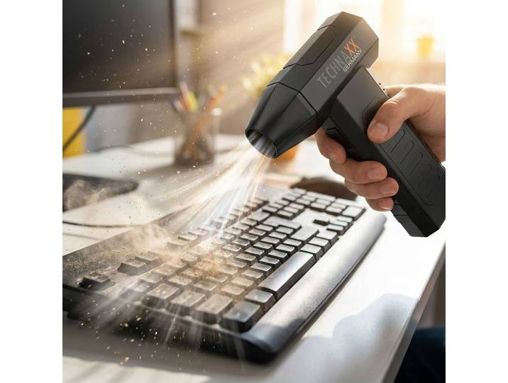 Akku Hochleistungsgebläse für PC, Tastatur, Sofa & Auto, 80W