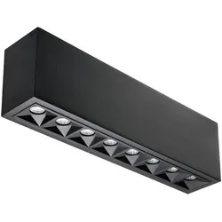 SG LEUCHTEN LED-Deckenanbauleuchte 15W INSPIRE 320829 2700K 900lm schwarz Konverter