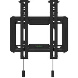 Multibrackets Wandhalter 24-55", Metall, schwarz, max 50 kg (Wand, 50 kg, 24" - 55"), TV Wandhalterung, Schwarz
