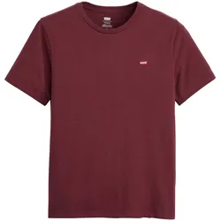 Levi's Herren T-Shirt - Original Housemark Tee, Rundhals, Baumwolle Rot / XL