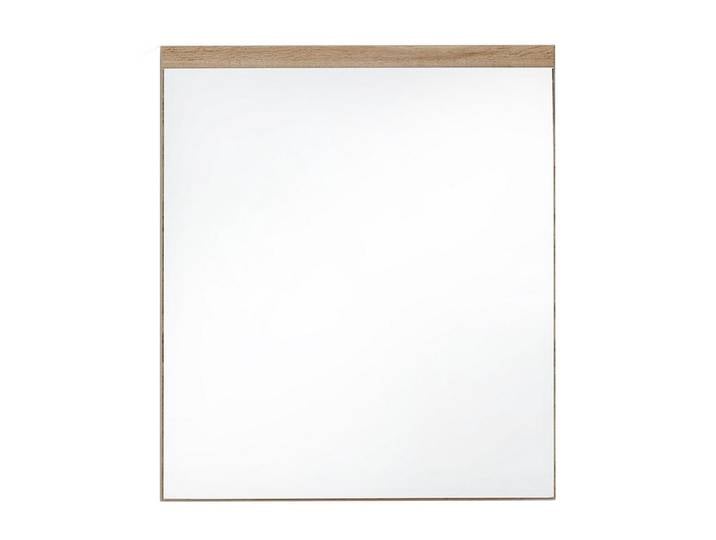 Wandspiegel, Eichefarben, Glas, rechteckig, 75x87x2 cm, Spiegel, Wandspiegel