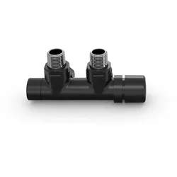 Zehnder Zubehör Anschlussarmatur Typ P Eckform Thermostatkopf re., Sonderlack, 839059 839059