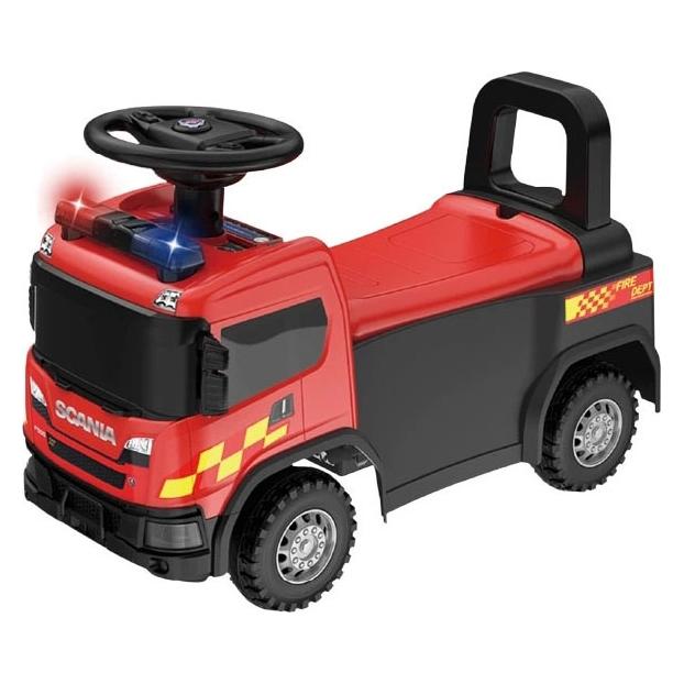 Kids Globe Farming Scania Feuerwehr-Elektroauto mit Sound - 60,5 cm (73036622)