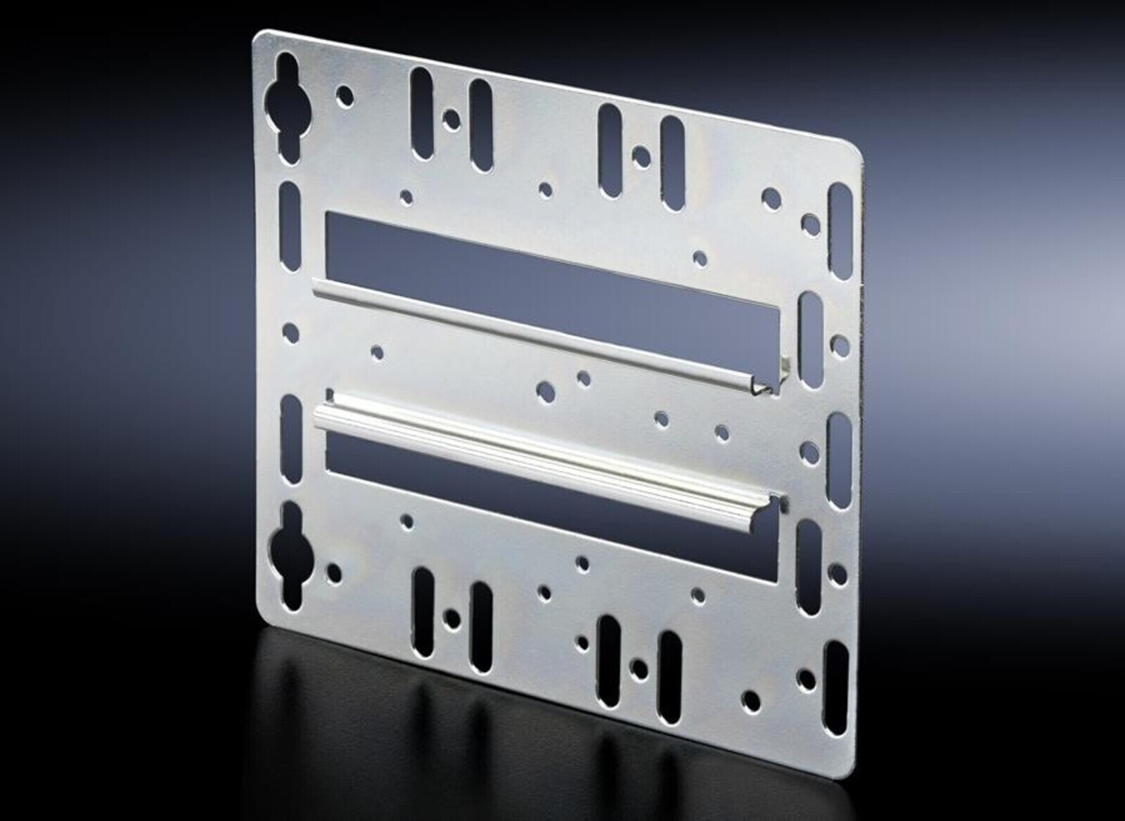 Rittal Montageplaat met geïntegreerde DIN-rail 7526964