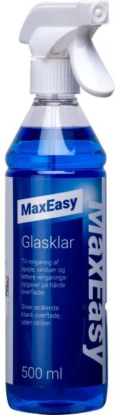 Max Easy Glasklar, Glasrens, 500 Ml