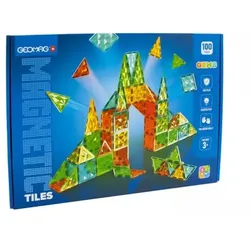 Geomag Magnetic: Fliesen Edelsteine 100 4104
