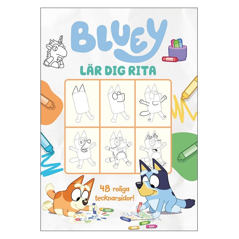 Bluey : Lär dig rita (3 - 6 Jahre) (9789180383578)