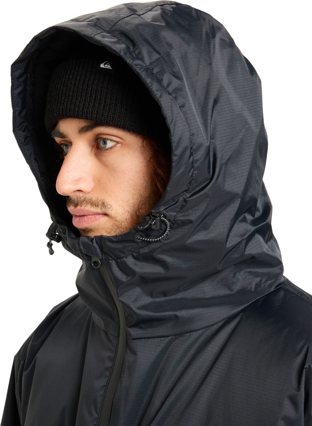 Outdoorjacke QUIKSILVER "Full Rig", Herren, Gr. S, schwarz, Obermaterial: 100% Nylon., Jacken Outdoorjacke schwarz S