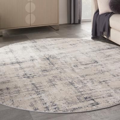 Nourison Rustic Textures Vintage Abstract Modern Area Rug