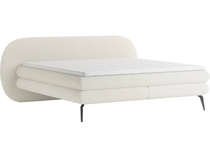 Boxspringbett WERNIGHT OVO cream 140x200cm weich