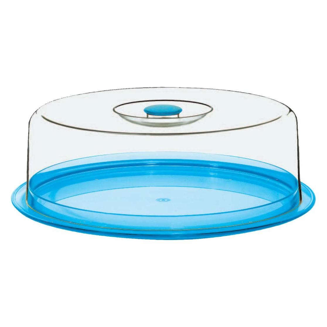 Cosmoplast 6738 Transparenter runder Kuchenbehälter (6738)