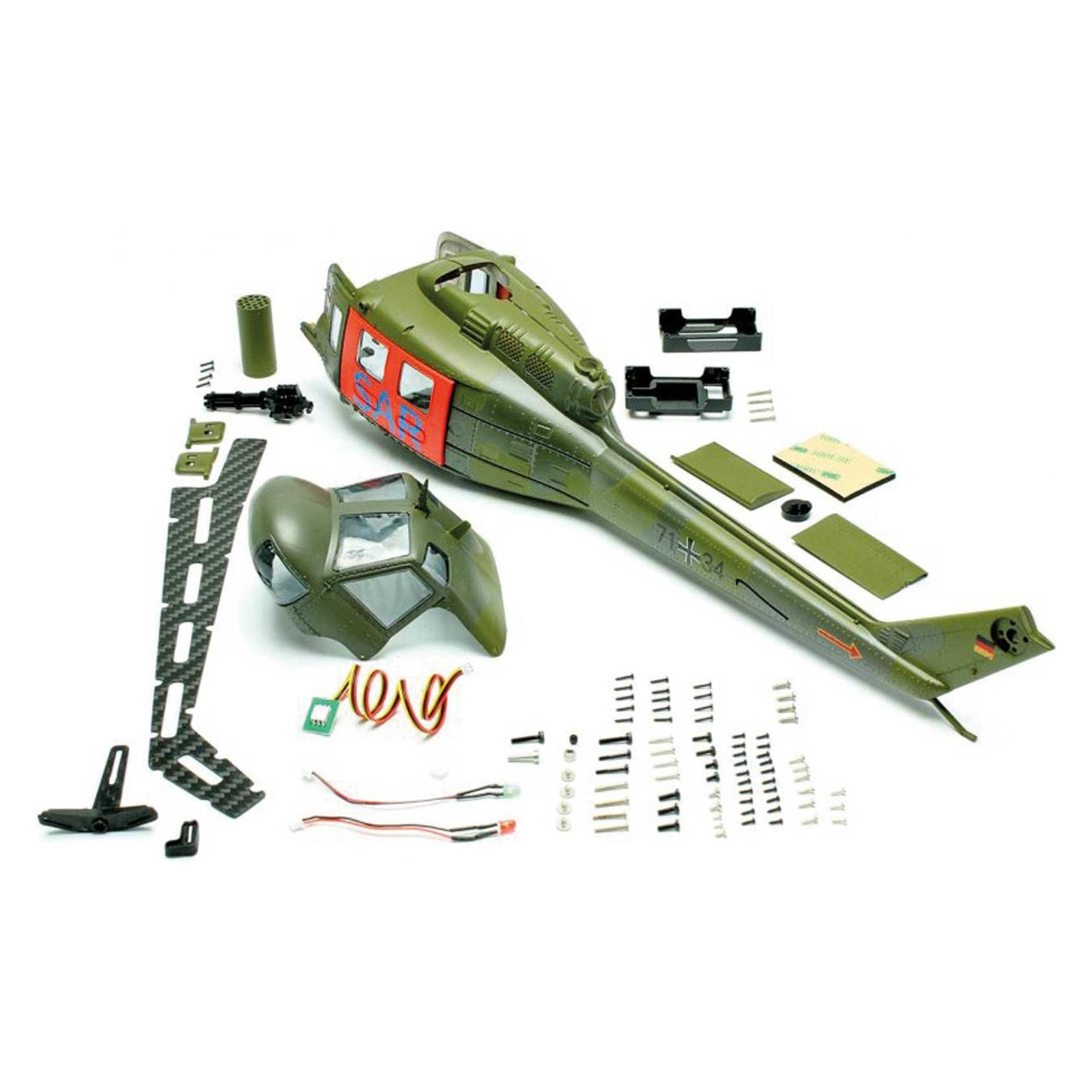 FliteZone Rumpfbausatz UH-1D (15658)