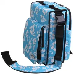 Zomo CD Large Premium Flower Blau (CDs), CD- & Schallplatten Aufbewahrung, Blau