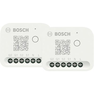 BOSCH Schalter "Smart Home Licht-/Rollladensteuerung II 2er-Set", weiß, B:4,05cm H:4,7cm L:2,2cm, Schalter