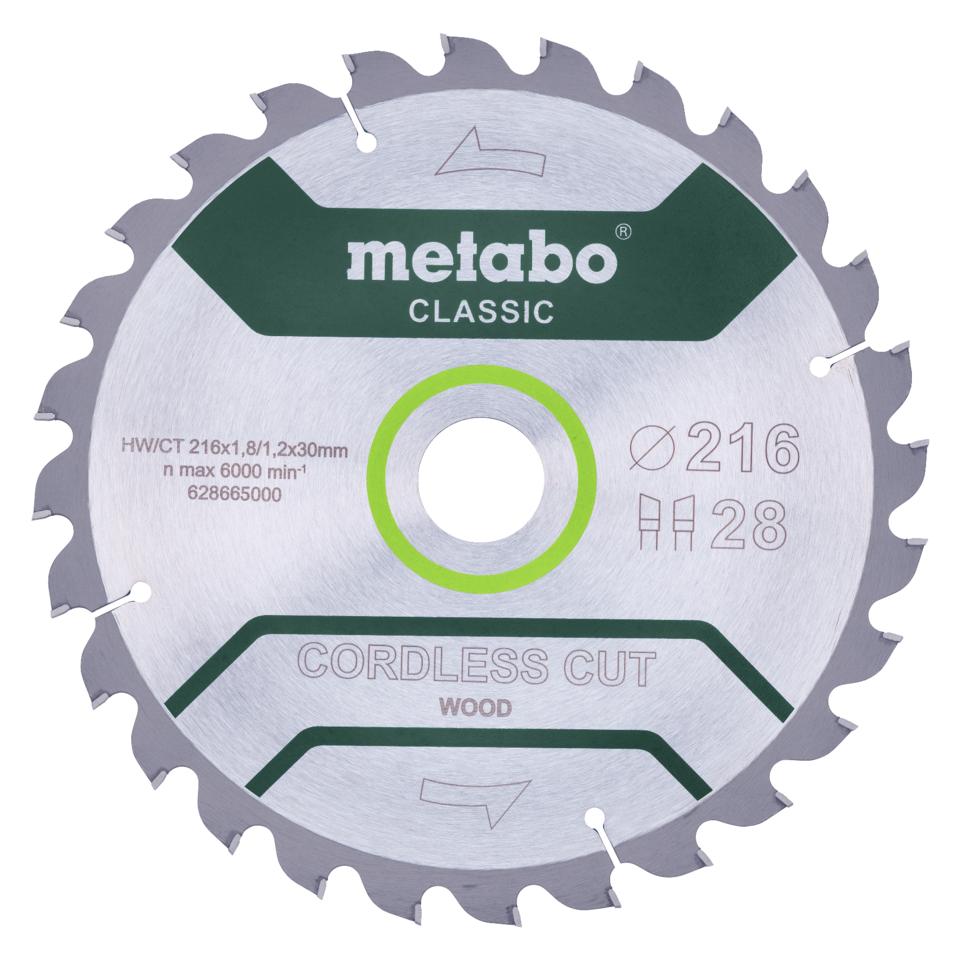 Metabo Cordless Cut Wood - Classic (628665000)