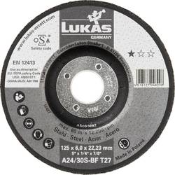 LUKAS-ERZETT AS000692V9802 T27 125x6,0x22,23 Schruppscheibe Durchmesser 125 mm Bohrungs-Ø 22.23 mm Stahl 10 St.