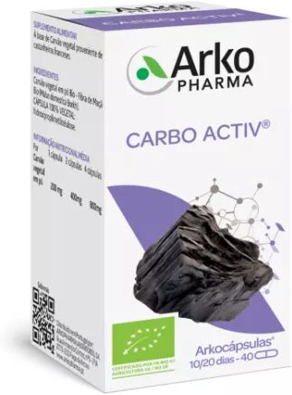 Arkopharma CarboActiv x80 Cápsulas