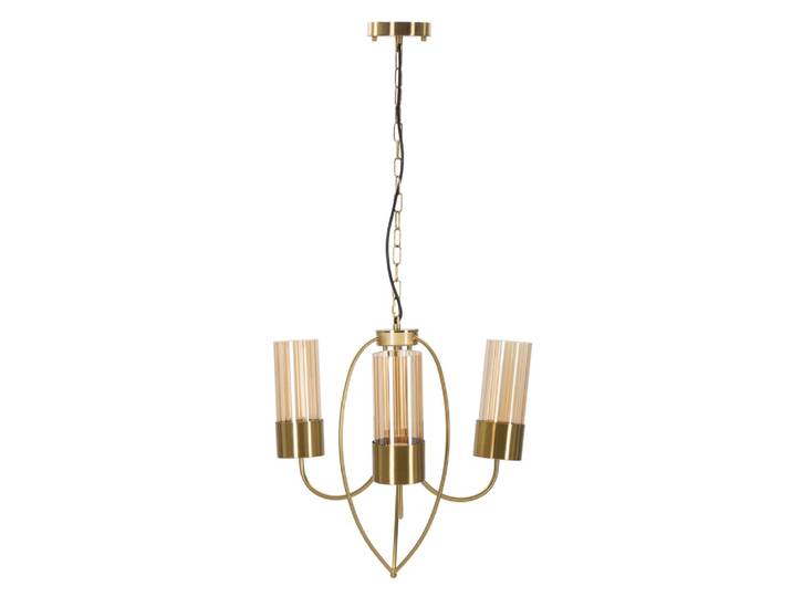 Lustre en métal doré cm ø 60x103