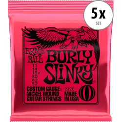 Ernie Ball 2226 Burly Slinky 5x Set